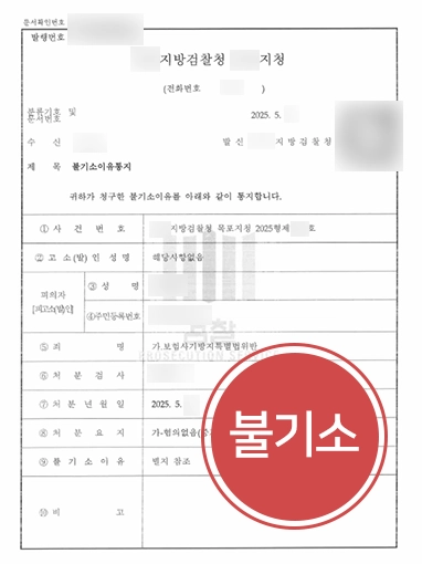 변호사선임 | 보험사기죄 처벌 위기에서 변호사선임해 불기소