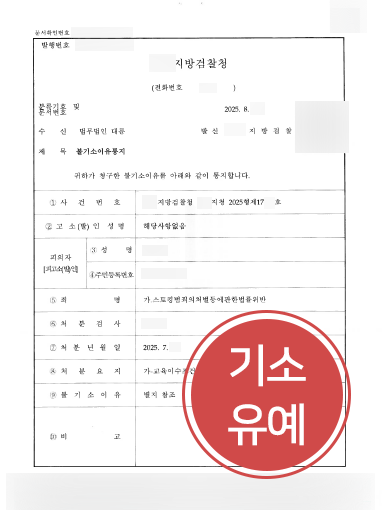 스토커고소