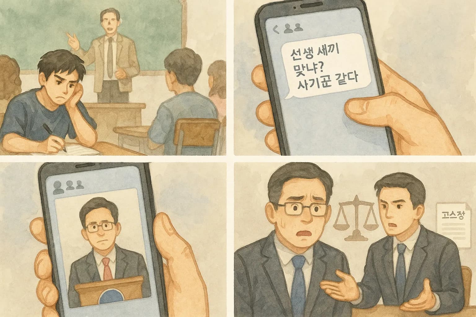 모욕죄고소 | 사건 내용