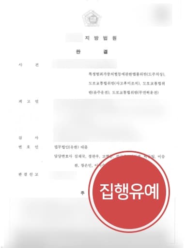 [교통사고고소 방어] 형사사건변호사, 오토바이 비접촉교통사고 도주치상 혐의 집행유예 받아내 