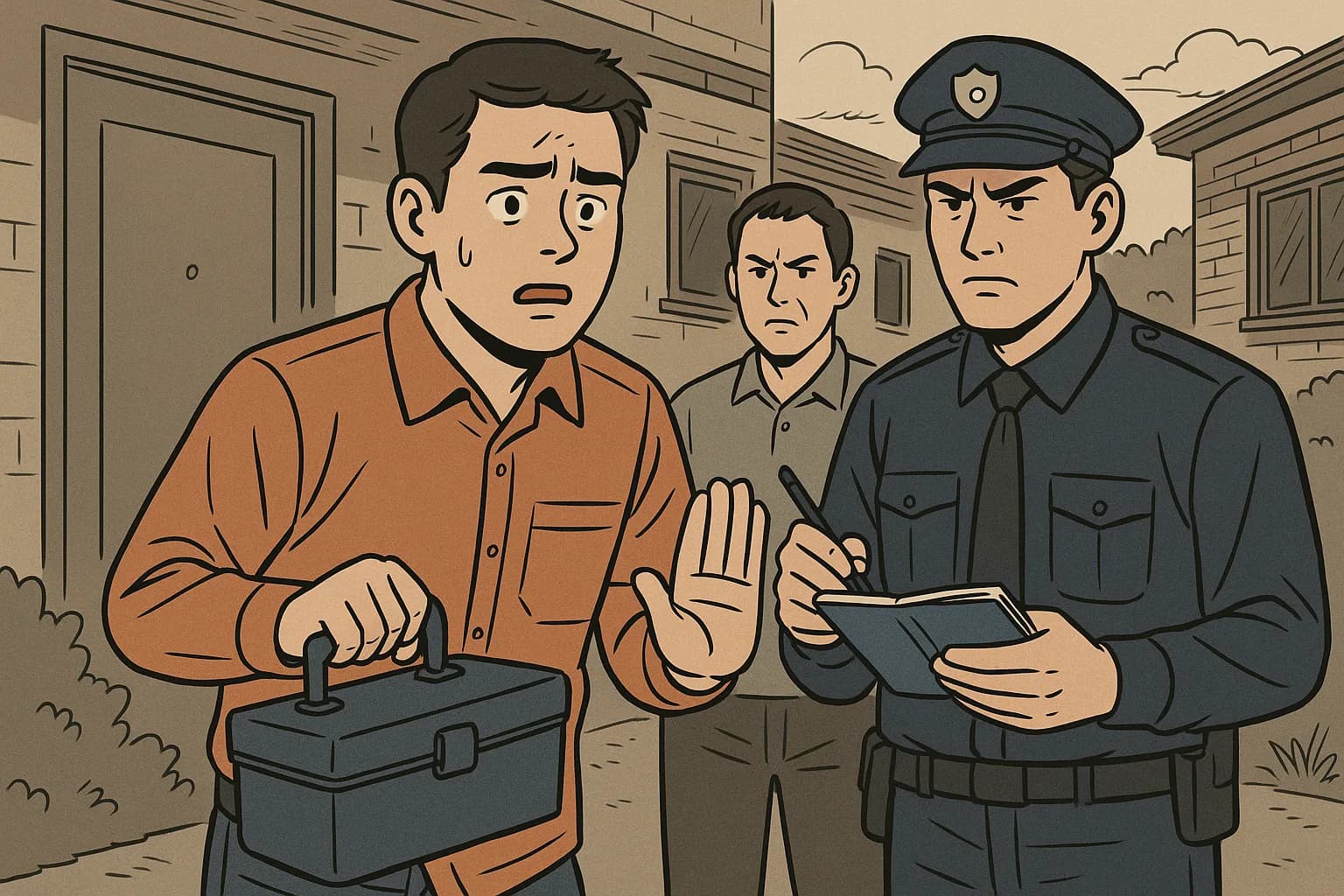 주거침입처벌 위기에 놓인 의뢰인