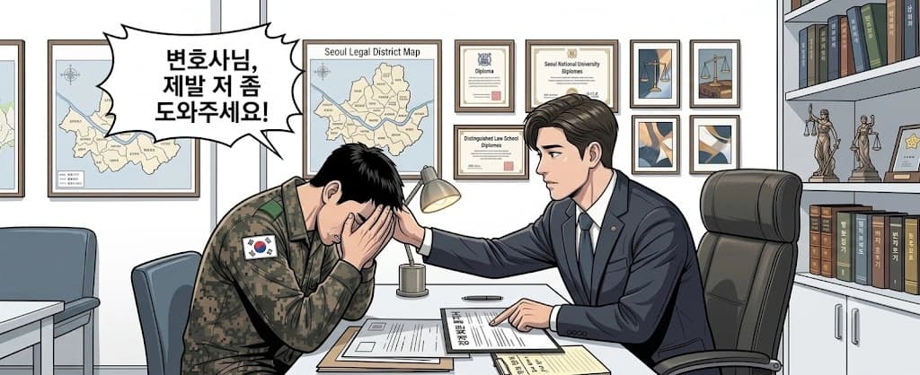 군형사사건에 연루되며 상관모욕죄 혐의를 받은 의뢰인